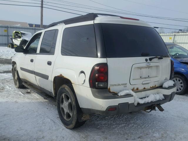 1GNET16S356105817 - 2005 CHEVROLET TRAILBLAZE WHITE photo 3