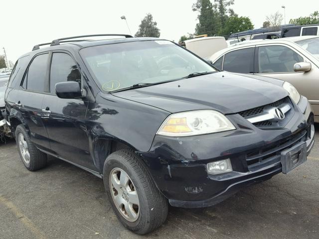 2HNYD18286H534218 - 2006 ACURA MDX BLACK photo 1