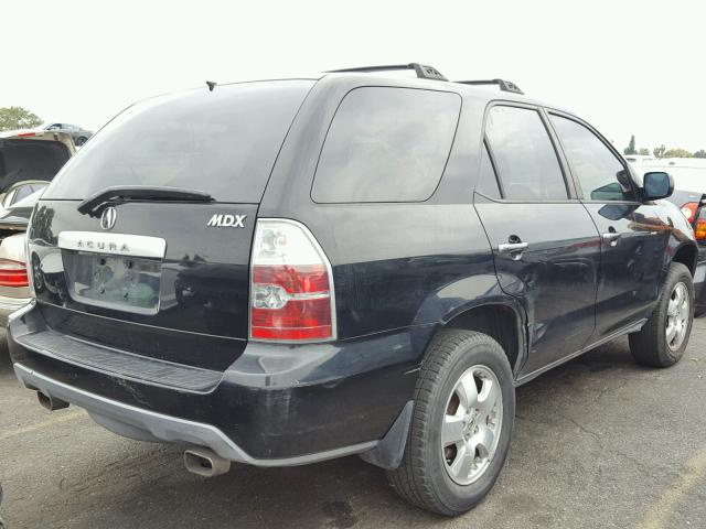 2HNYD18286H534218 - 2006 ACURA MDX BLACK photo 4