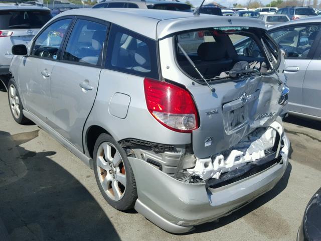 2T1KR32EX4C293703 - 2004 TOYOTA COROLLA MA SILVER photo 3