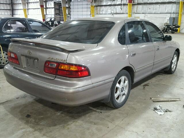 4T1BF18B5WU248096 - 1998 TOYOTA AVALON BROWN photo 4