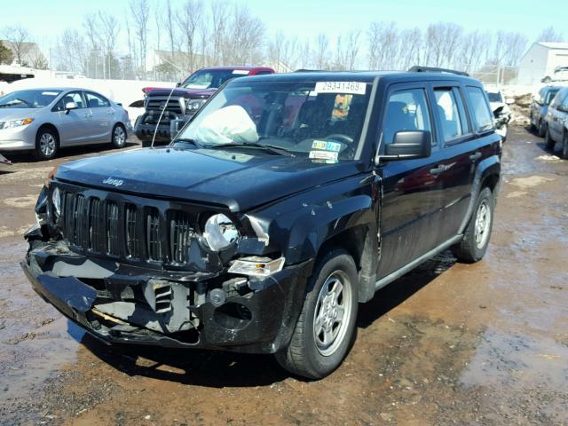 1J4NT2GA4AD573379 - 2010 JEEP PATRIOT SP BLACK photo 2