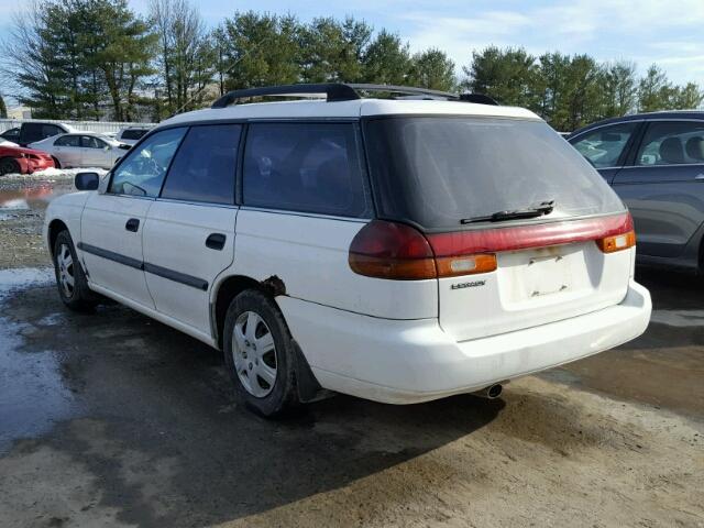 4S3BK4258V7311158 - 1997 SUBARU LEGACY BRI WHITE photo 3