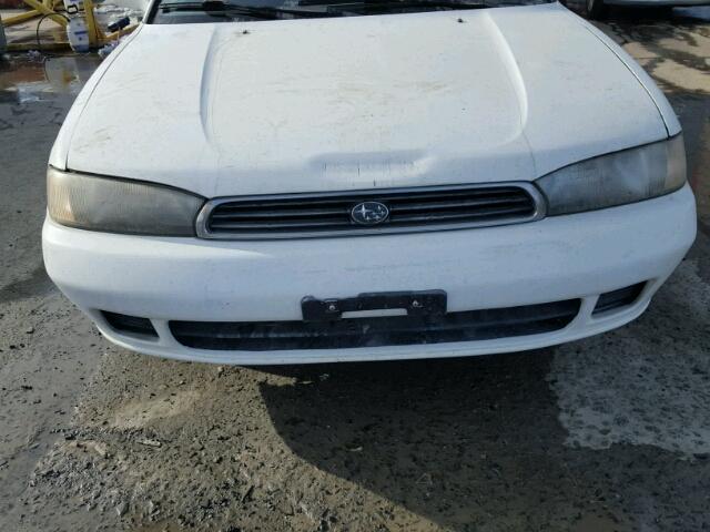 4S3BK4258V7311158 - 1997 SUBARU LEGACY BRI WHITE photo 7