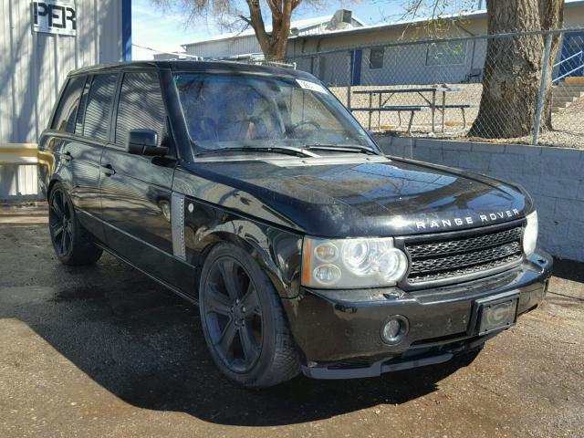 SALMH13408A276613 - 2008 LAND ROVER RANGE ROVE BLACK photo 1