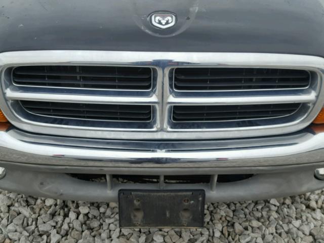 1B7GG22N0YS524876 - 2000 DODGE DAKOTA BLACK photo 7