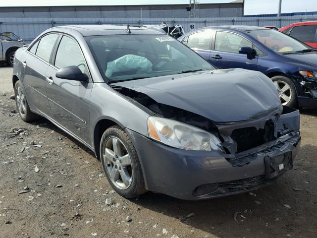 1G2ZG57NX84309811 - 2008 PONTIAC G6 BASE GRAY photo 1