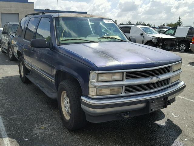 1GNEK13R1XJ440210 - 1999 CHEVROLET TAHOE K150 BLUE photo 1