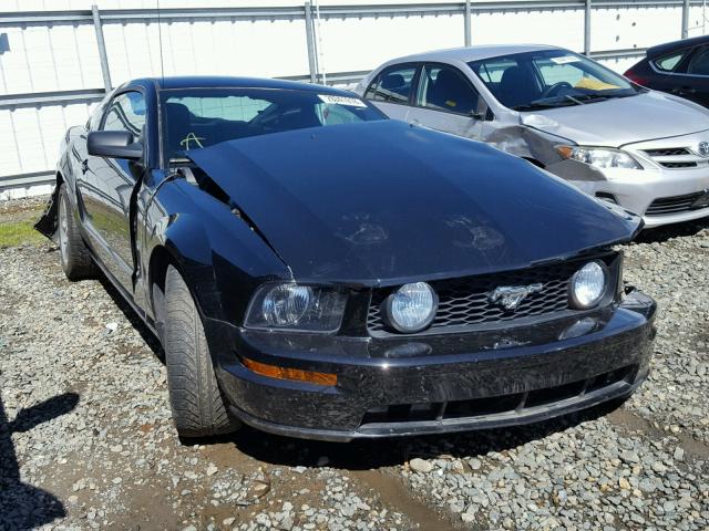 1ZVHT82H965263155 - 2006 FORD MUSTANG GT BLACK photo 1