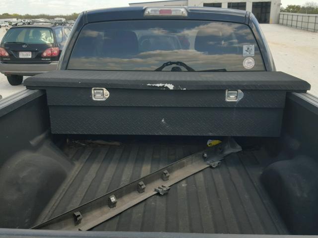 1FTRX12W49KB73337 - 2009 FORD F150 SUPER BLACK photo 6