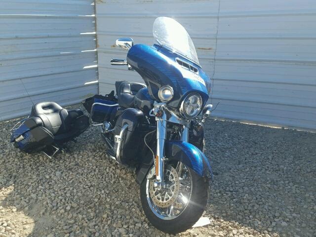 1HD1TEN39EB962240 - 2014 HARLEY-DAVIDSON FLHTKSE CV BLUE photo 1