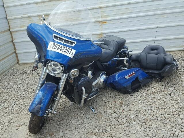 1HD1TEN39EB962240 - 2014 HARLEY-DAVIDSON FLHTKSE CV BLUE photo 2