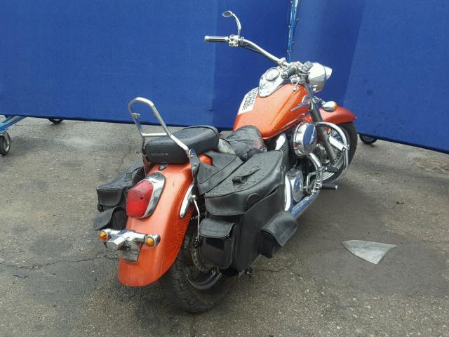 JH2RC44F73M102436 - 2003 HONDA VT750 CDD ORANGE photo 4