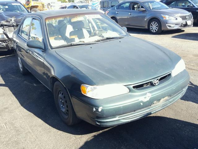 1NXBR12E0XZ149620 - 1999 TOYOTA COROLLA VE GREEN photo 1