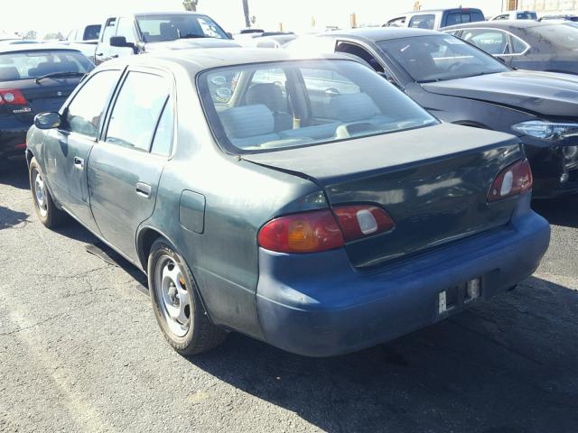 1NXBR12E0XZ149620 - 1999 TOYOTA COROLLA VE GREEN photo 3