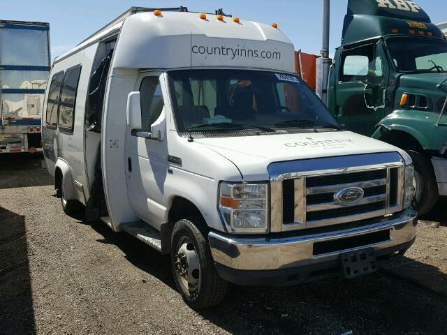 1FDWE3FL5BDB29552 - 2011 FORD ECONOLINE WHITE photo 1