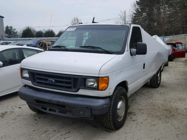 1FTNE24L95HA05942 - 2005 FORD ECONOLINE WHITE photo 2