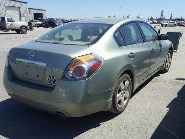 1N4AL21E58N424487 - 2008 NISSAN ALTIMA 2.5 GREEN photo 4