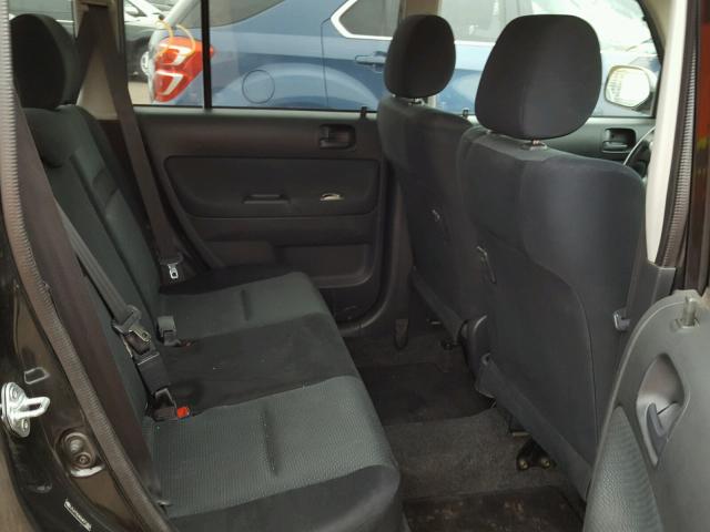 JTLKT324064071853 - 2006 TOYOTA SCION XB BLACK photo 6