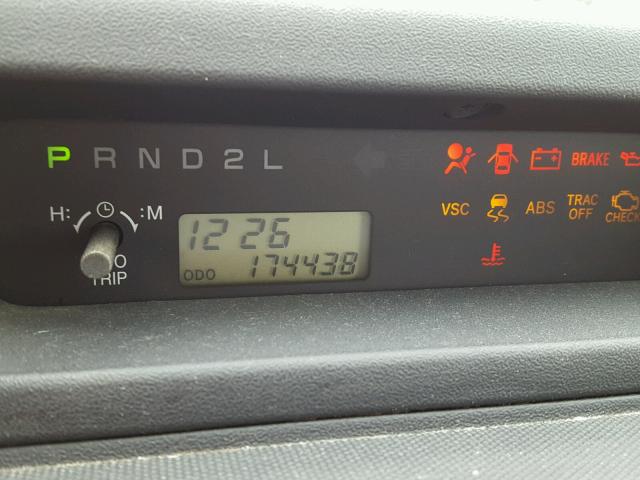 JTLKT324064071853 - 2006 TOYOTA SCION XB BLACK photo 8