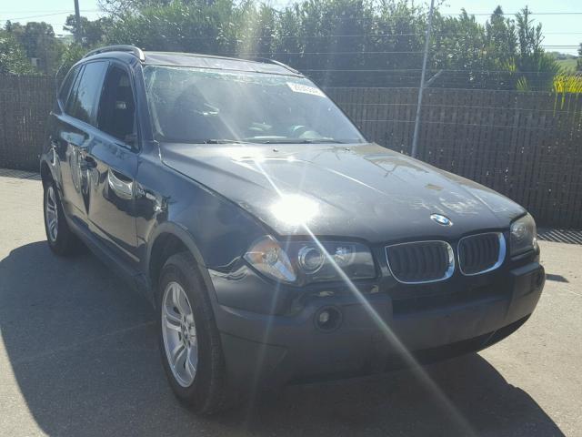 WBXPA93404WA64515 - 2004 BMW X3 3.0I BLACK photo 1