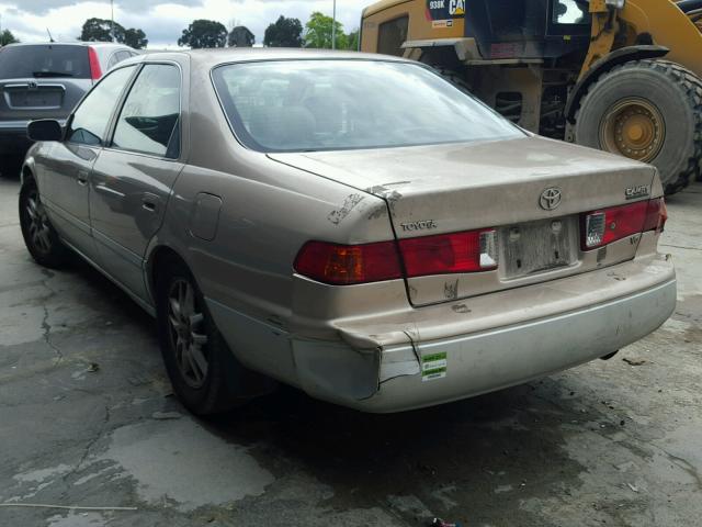 JT2BF22K910337794 - 2001 TOYOTA CAMRY CE BEIGE photo 3