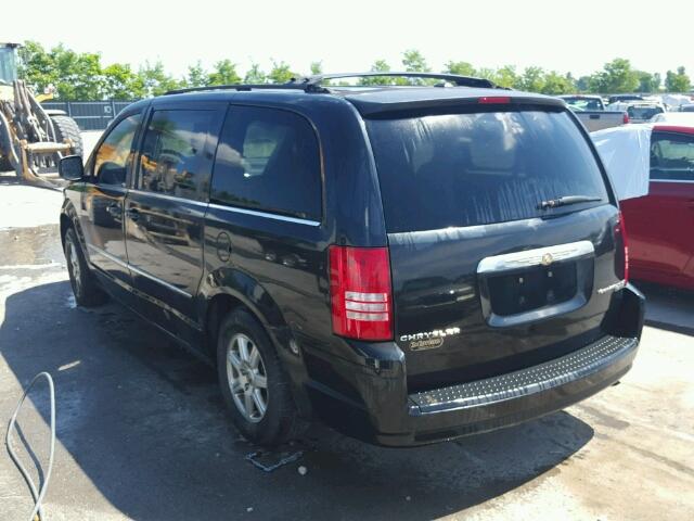 2A4RR5D13AR155740 - 2010 CHRYSLER TOWN & COU BLACK photo 3