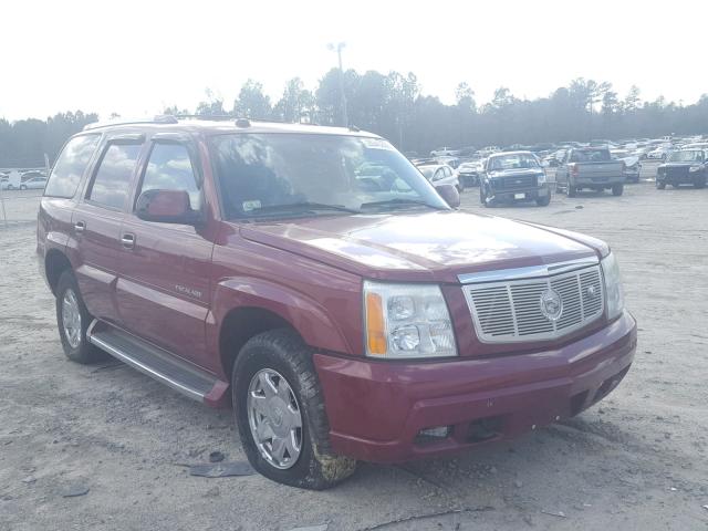 1GYEK63N74R302102 - 2004 CADILLAC ESCALADE L BURGUNDY photo 1