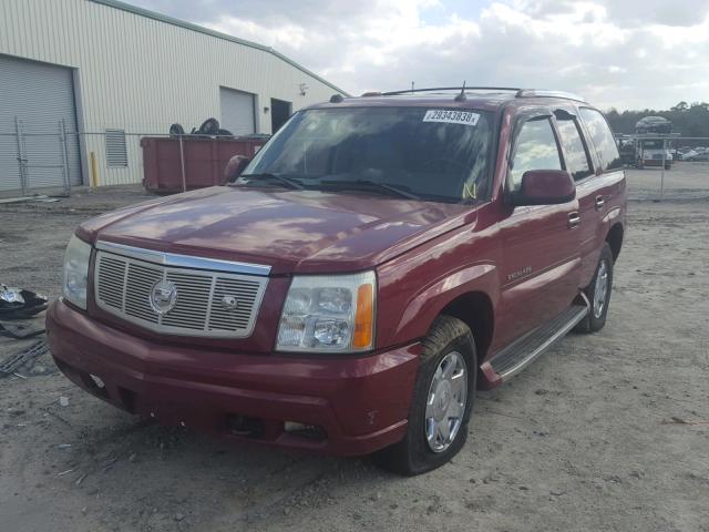 1GYEK63N74R302102 - 2004 CADILLAC ESCALADE L BURGUNDY photo 2
