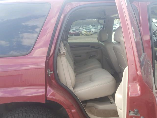1GYEK63N74R302102 - 2004 CADILLAC ESCALADE L BURGUNDY photo 6