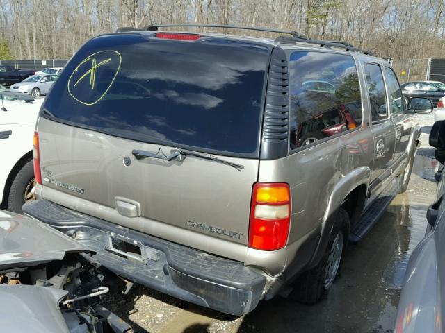 3GNFK16Z23G335509 - 2003 CHEVROLET SUBURBAN K TAN photo 4