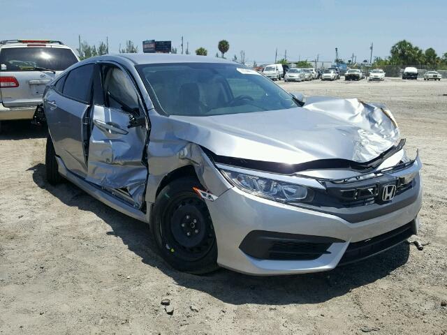 19XFC2F57GE021378 - 2016 HONDA CIVIC LX SILVER photo 1