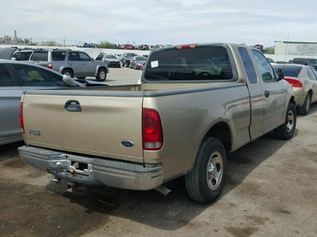 1FTZX1722YKA15258 - 2000 FORD F150 GOLD photo 4