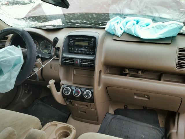 SHSRD78882U004941 - 2002 HONDA CR-V EX წითელი ფოტო 9