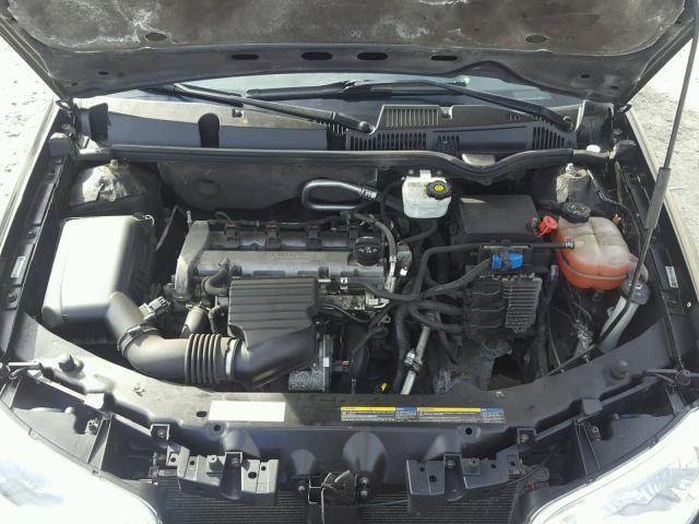 1G8AN15F87Z187562 - 2007 SATURN ION LEVEL BLACK photo 7