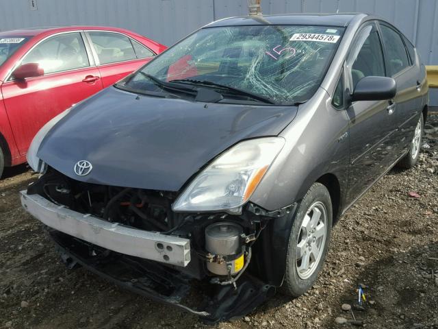 JTDKB20U763195281 - 2006 TOYOTA PRIUS GRAY photo 2