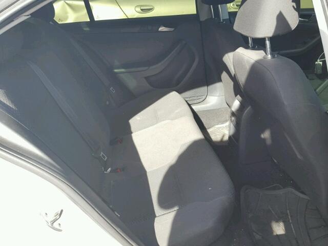 3VW1K7AJ1DM285225 - 2013 VOLKSWAGEN JETTA BASE 白色 照片 6