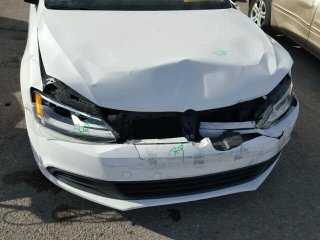 3VW1K7AJ1DM285225 - 2013 VOLKSWAGEN JETTA BASE 白色 照片 9