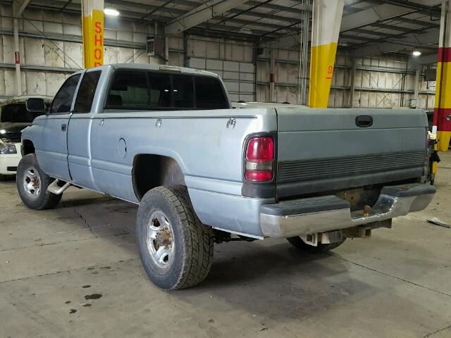 3B7KF23W5VM553542 - 1997 DODGE RAM 2500 GRAY photo 3