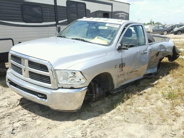 3C63DPBL8CG138118 - 2012 DODGE RAM 3500 S SILVER photo 2