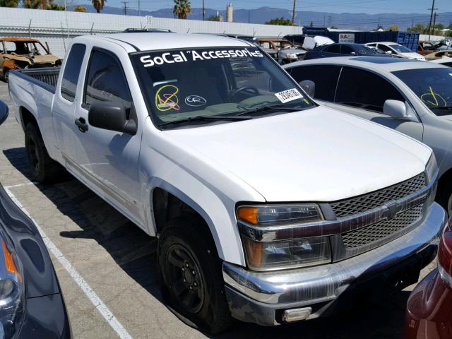 1GCCS19E578208608 - 2007 CHEVROLET COLORADO WHITE photo 1