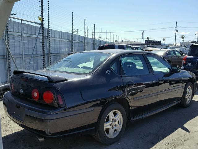 2G1WH55K139382746 - 2003 CHEVROLET IMPALA LS BLACK photo 4