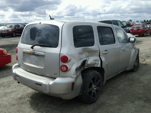 3GNDA13D36S636407 - 2006 CHEVROLET HHR LS SILVER photo 4