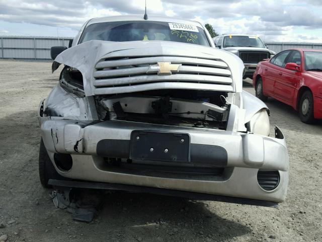 3GNDA13D36S636407 - 2006 CHEVROLET HHR LS SILVER photo 9