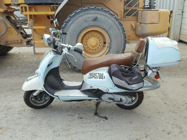 LD5TCBPAXC1007151 - 2012 BENZ SCOOTER BLUE photo 9