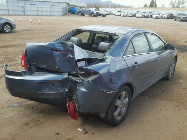 1G2ZH578264141179 - 2006 PONTIAC G6 GT GRAY photo 4