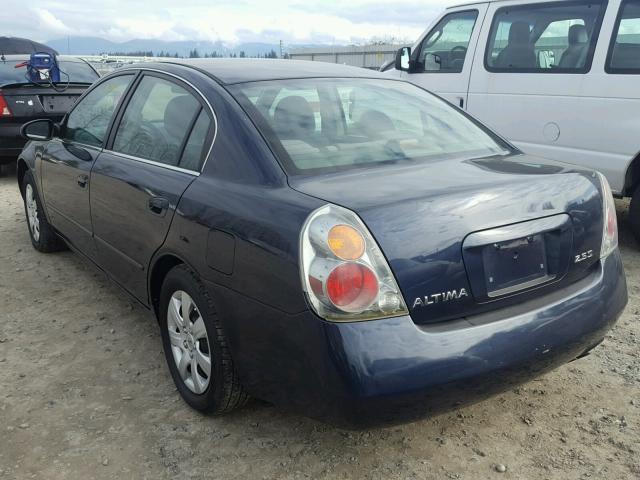 1N4AL11D95C359362 - 2005 NISSAN ALTIMA S BLUE photo 3