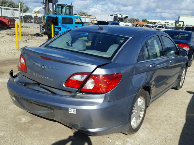 1C3LC56R18N243830 - 2008 CHRYSLER SEBRING TO SILVER photo 4