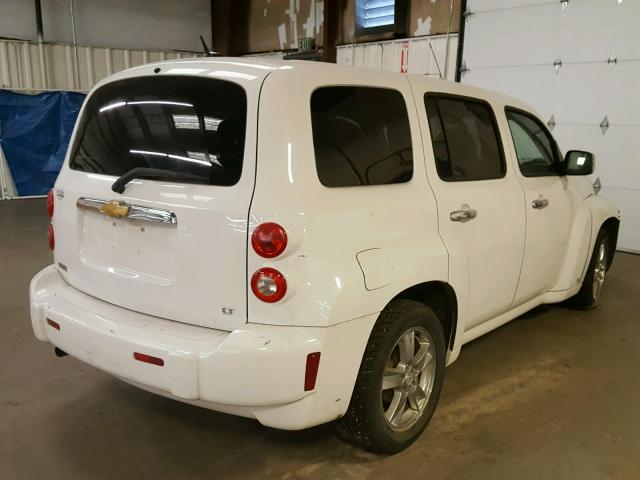 3GNDA23D88S536599 - 2008 CHEVROLET HHR LT WHITE photo 4