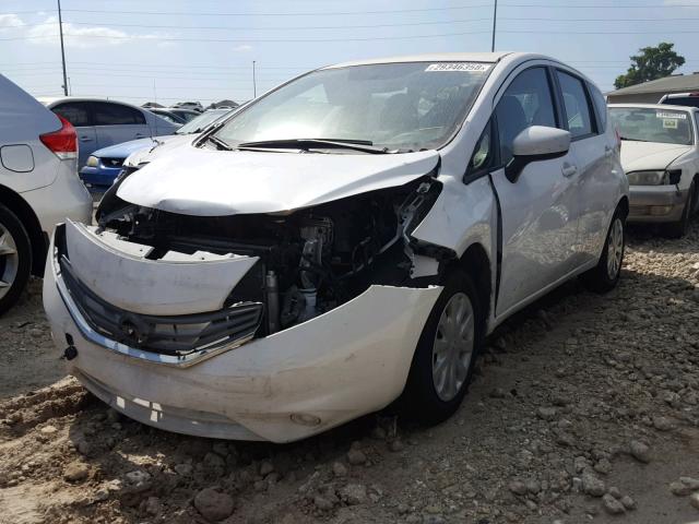 3N1CE2CP6GL380013 - 2016 NISSAN VERSA NOTE WHITE photo 2